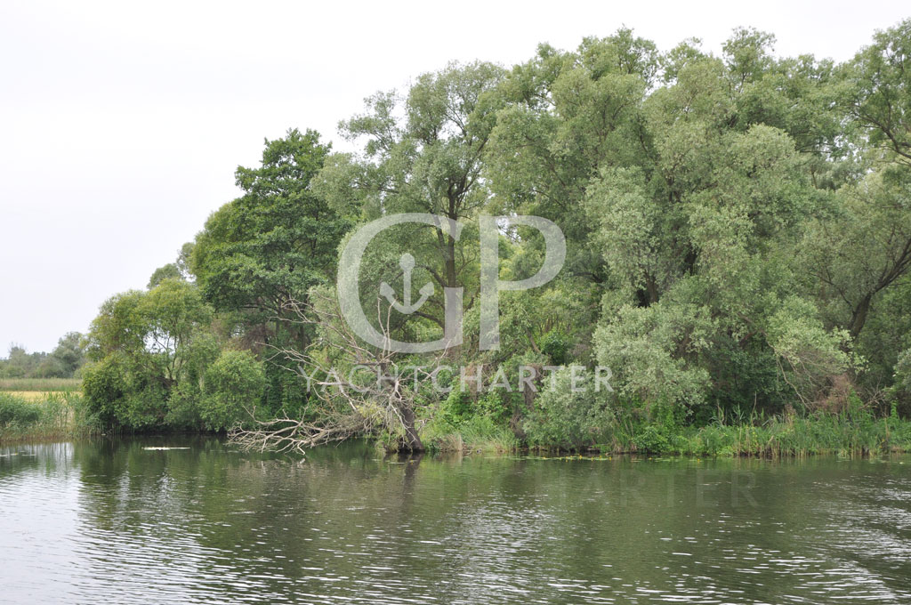 Nun wollen wir noch einen kleinen Abstecher in Richtung Brandenburg an der Havel machen. Hier finden wir malerische Altarme der Havel Um die vielen Havelbögen zu begradigen wurden hier Durchstiche gemacht, die kanalartig die einzelnen Bögen verbinden. Ein Abstecher in die Altarme der Havel ist empfehlenswert, jedoch muss man immer ein Auge auf das gut justierte Tiefenlot haben.